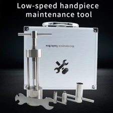 Dental Handpieces Repair Kit Set Maintenance Tool Box for Low Speed Handpieces