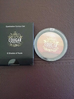 COUGAR-by-Paul Dunne 6 Shades of Nude Eyeshadow Contour Set Lidschatten  NEU*OVP