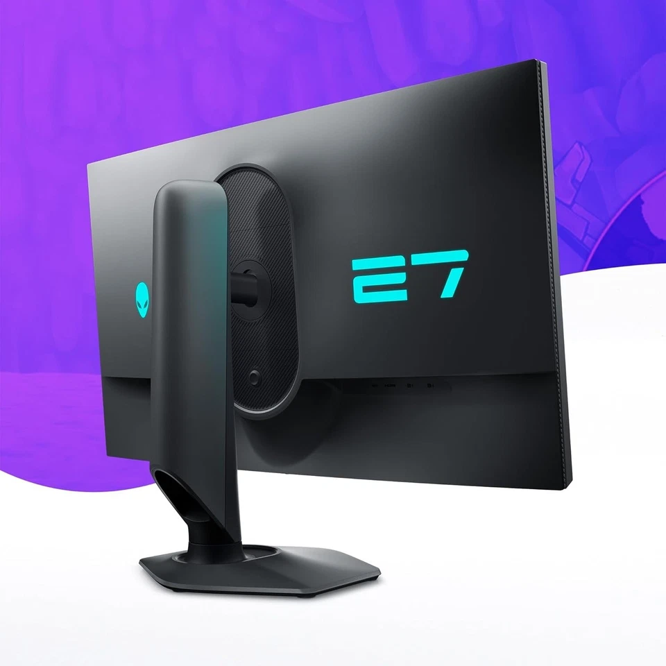 Alienware 27" 180Hz QHD IPS Gaming Monitor AW2724DM, AMD FreeSync Prem Pro Black - Image 3 of 4