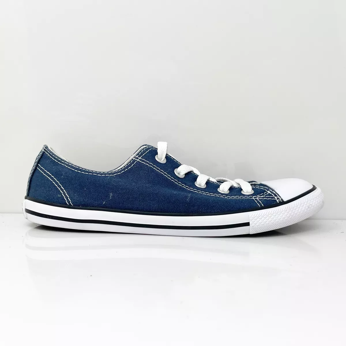 Converse Womens CTAS Dainty Ox 537649C Blue Casual Shoes Sneakers