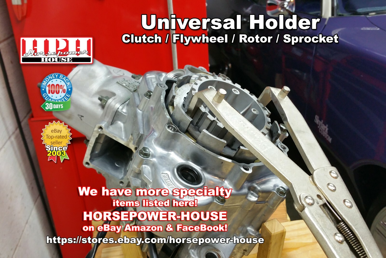 UNIVERSAL CLUTCH HOLDING TOOL COMPARABLE to Yamaha YM91042 AND 90890