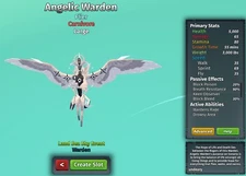 Angelic Warden Species | Creatures of Sonaria | Roblox