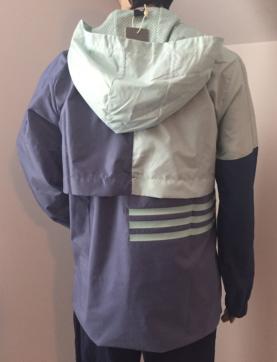 【COLOR iN ID】Dot half windbreaker Adidas ID Women's Colorblocked Half-Zip Windbreaker X-small