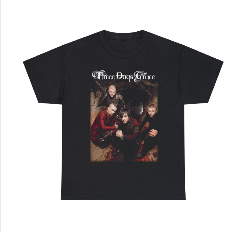 New Three Days Grace Vintage Gift Family Unisex S-235XL Shirt