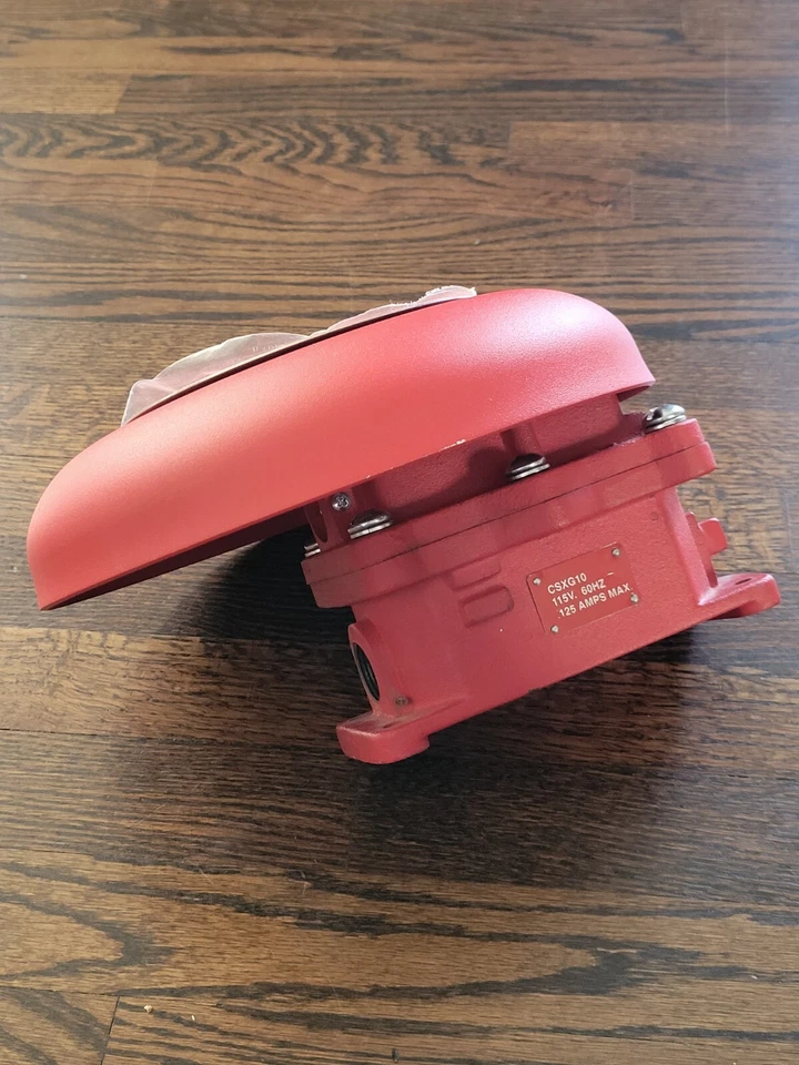 WHEELOCK EXPLOSION-PROOF BELL FOR HAZARDOUS LOCATIONS CSX10 115V 0.125AMPS MAX - Image 3 of 4