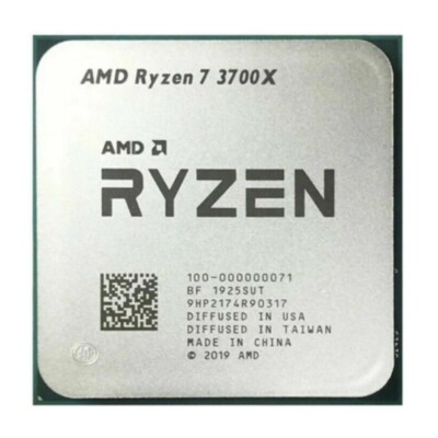CPU AMD Ryzen 7 3700X 8-Core Processor AMD] Ryzen 7 3700X Matisse CPU Processor 8 Core 16 Thread