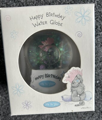 Me To You - Happy Birthday Wasserkugel (GYR0046) von Carte Blanche Grüße.