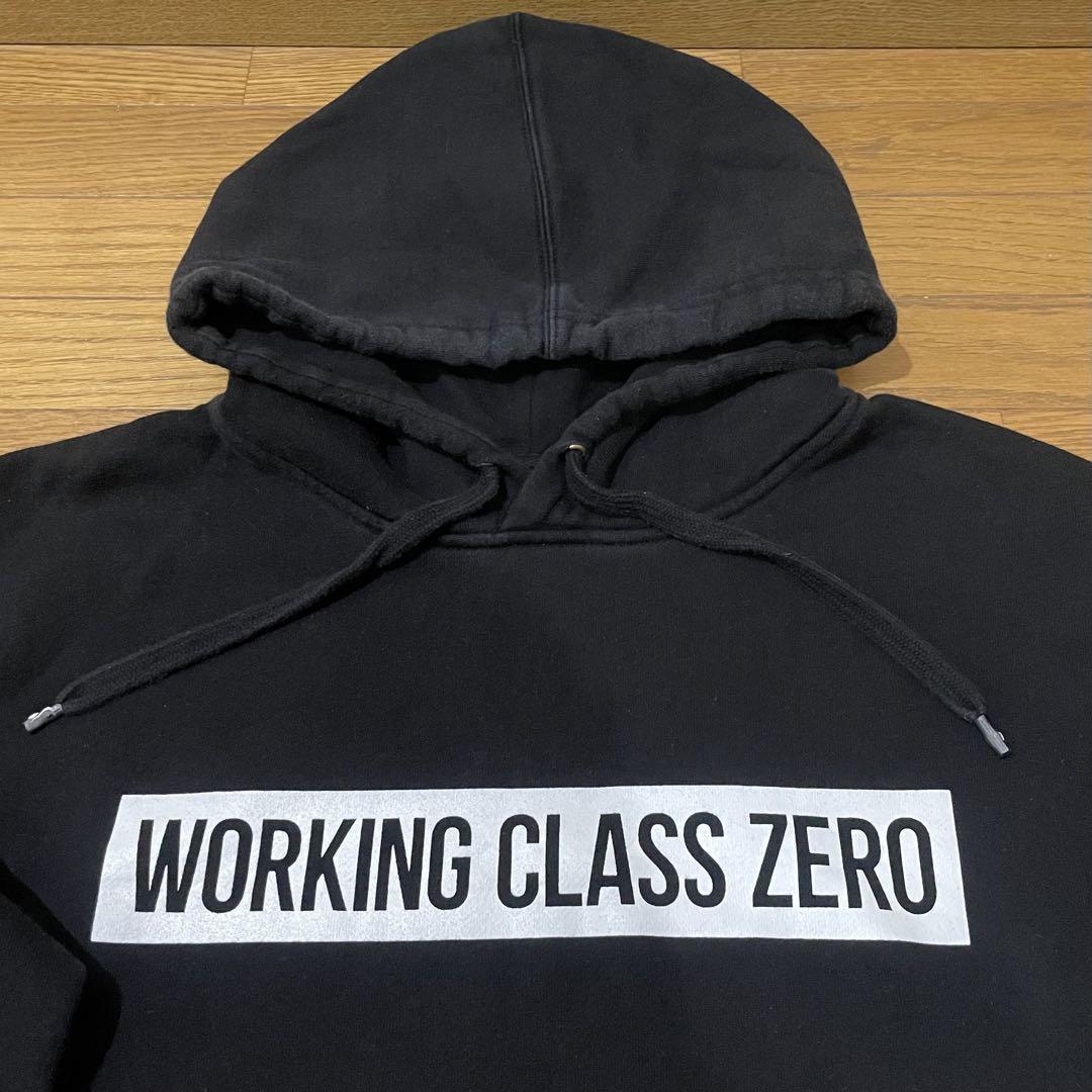 Working Class Zero ブラックパーカー　L ワーキングクラスゼロ HOODIE / WORKING CLASS ZERO 【公式通販】