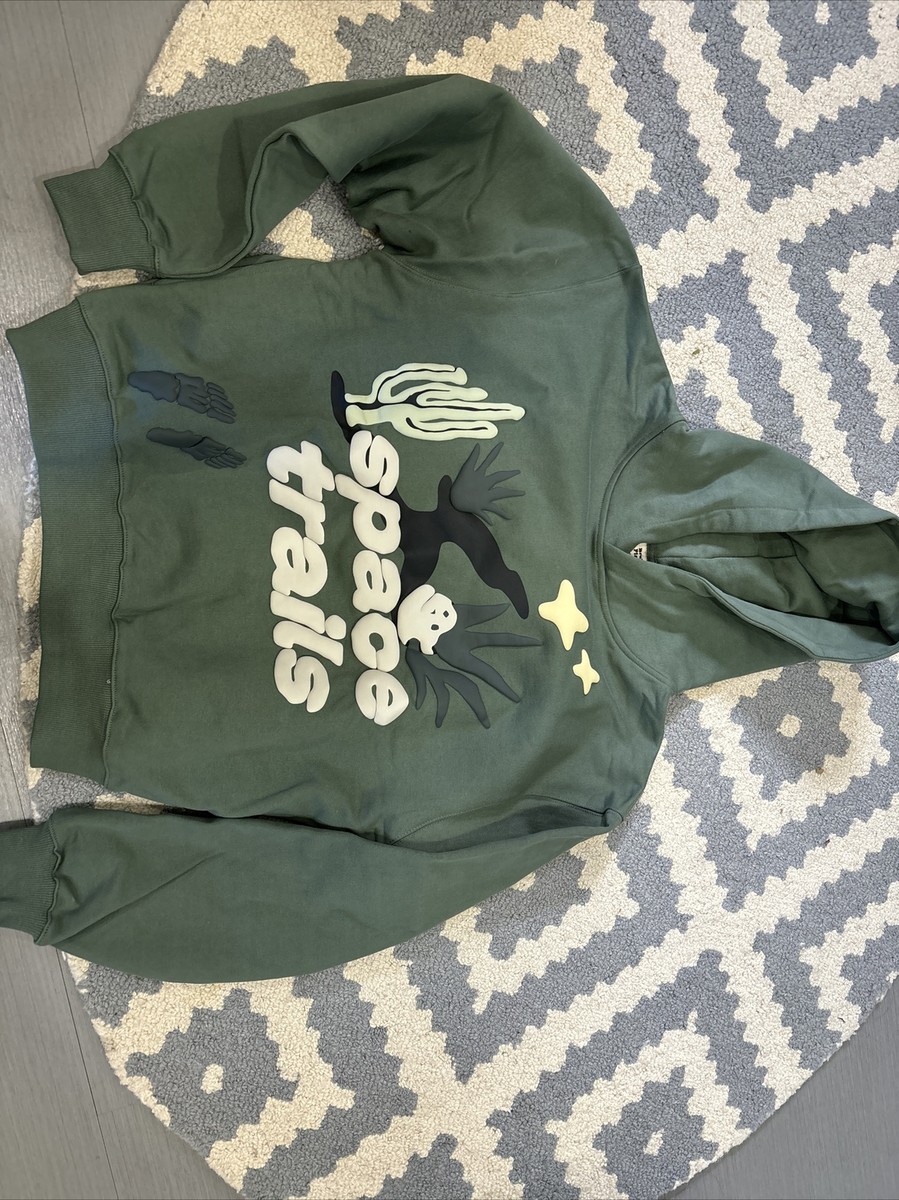 Broken Planet Market Space Trails Hoodie | Agave Green | Medium