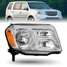 For 2012 2013 2014 2015 Honda Pilot EX EX-L Halogen Right Passenger Headlight