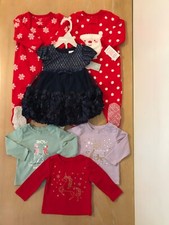 Carter's  Others Infant Girls Clothing Lot of 6 2 New Size 12 Months