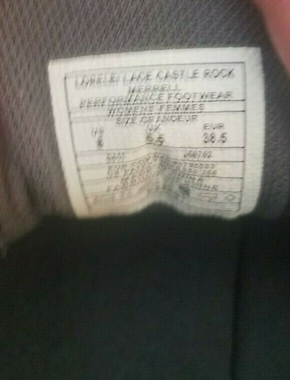 Merrell Gray Castlerock Performance Sneakers Sued… - image 5