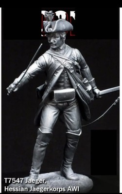75 mm...1/24 premium resin/harz Figure...Officer-jaeger Korps, Hessian...