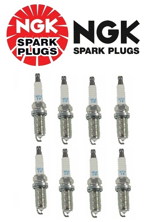 Set of 8 NGK Spark Plugs Laser Iridium Gap 0.044