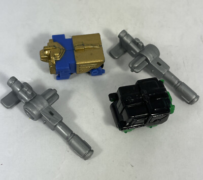 1996 Mighty Morphin Power Rangers Micro Zeo Zord Playset Parts Lot