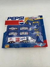 VINTAGE PEPSI COLLECTION SERIES DIE CAST METAL TEAM PLAYSET - NEW