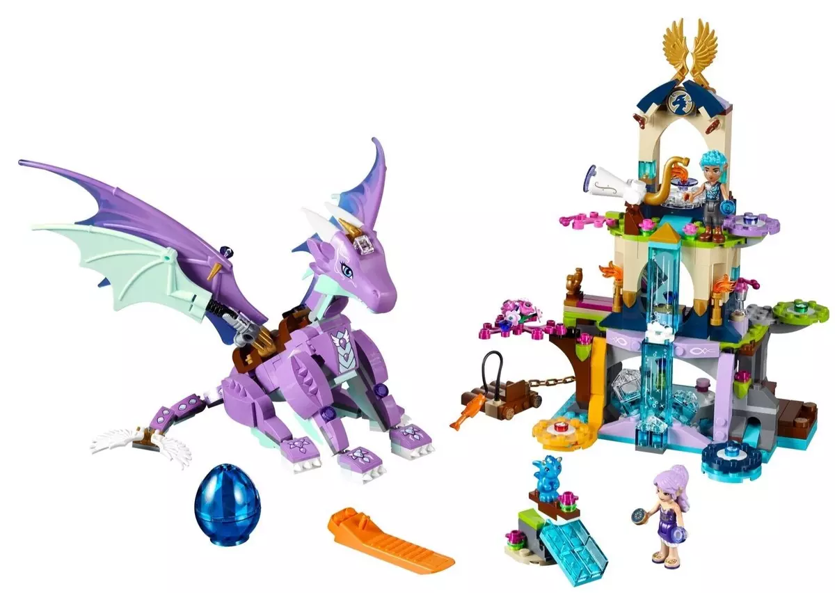 LEGO Elves 41178 The Dragon Sanctuary 100 complete instructions box