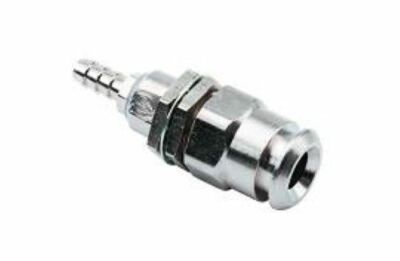 1/4'' Q.D. Panel Mount x 10/32 w/ Shut-off, Female, DCI 0006