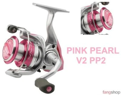 Okuma PINK PEARL V2 PP2 3000 FD Allroundrolle Angelrolle Barsch Hecht Pose