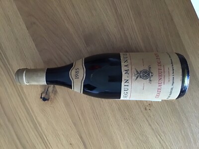 Französischer Rotwein, 1985 Chateauneuf-du-Pape, Weingut Seguin-Manuel
