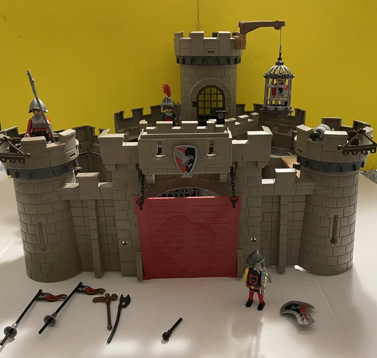 PLAYMOBIL Hawk Knights Castle Mideval Fantasy Playset incomplete