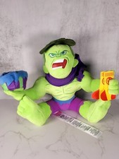 Marvel Holiday Hulk with Iron Man Stockings Plush 9" x 13"