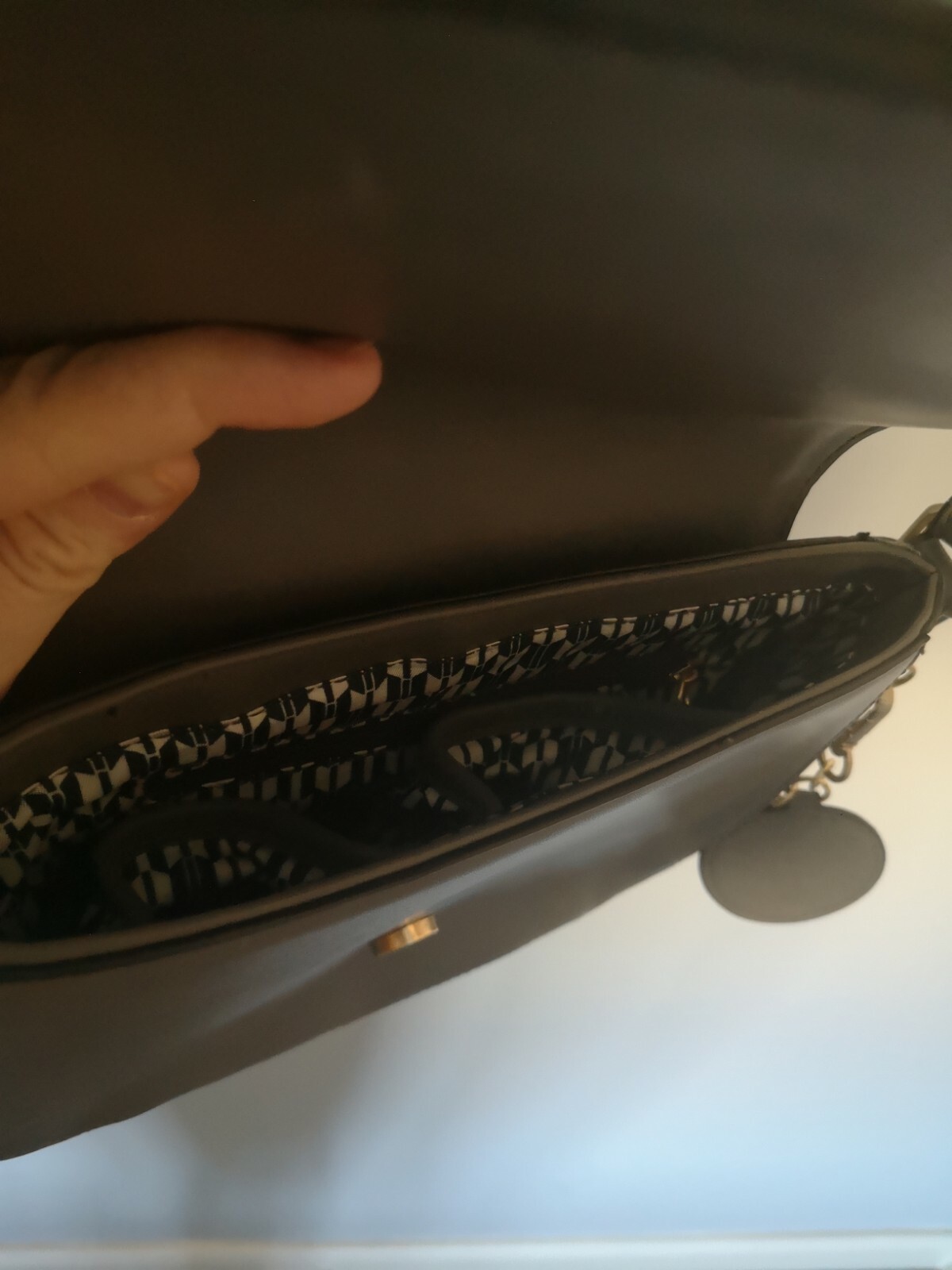 Brand New Nica Hand Bag. Grey eBay