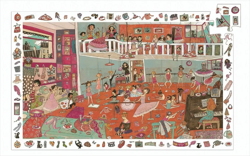 Puzzle Observation - Ballett Tanz - Bild 1 von 1