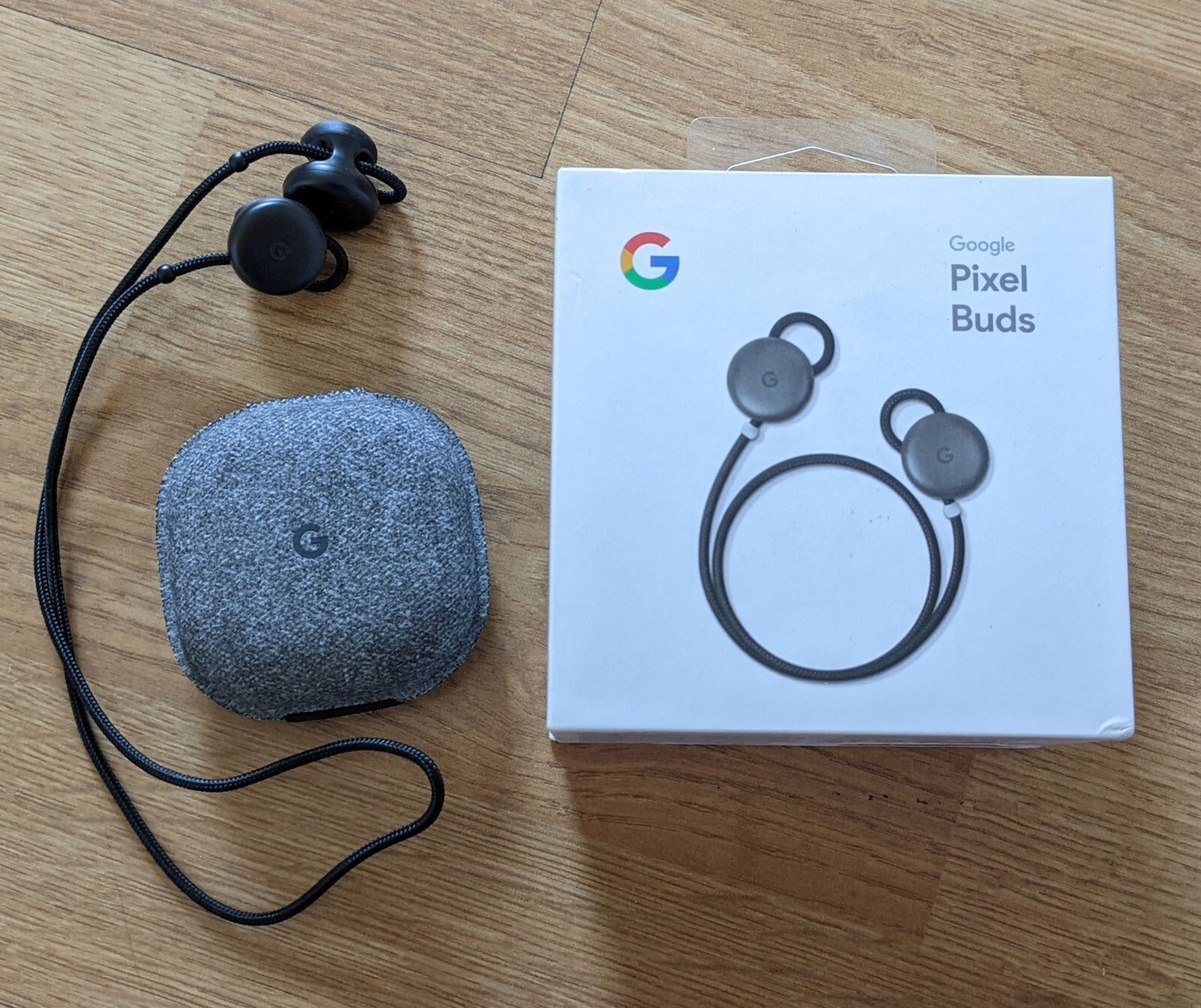 Google Pixel Buds Black In-Ear Wireless Bluetooth Headphones (1st
