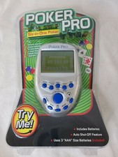Pocket Arcade Poker Pro 6 in 1 Arcade Game Great for the Bathroom 