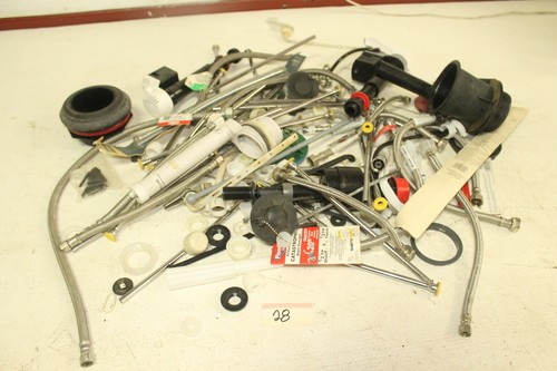 Lot of plumbing lav stool supplies and misc