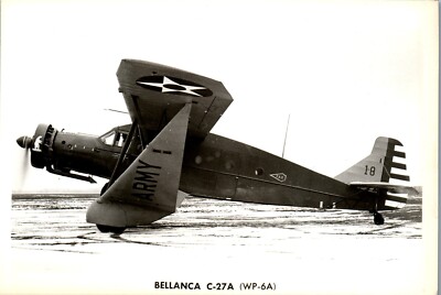 Bellanca C-27A Plane Photograph (4 x 6 in) C-27