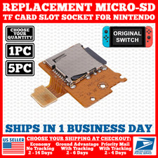 OEM Micro SD TF Card Reader Board Slot HAC-SD-01 HAC-001 For Nintendo Switch
