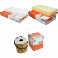 Mahle / Knecht Innenraumfilter LA 232 Luftfilter LX 572 ÖLfilter OX 339/2D