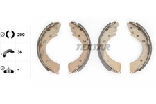 Bremsbackensatz TEXTAR 91039601 für CA EJ EK EM1 CIVIC LOGO HR HONDA ACCORD 3 6