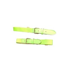 Set of 2 Neon Yellow elastic Baseball Belts up to 33”