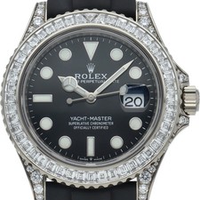 ROLEX Yacht-Master 42 Watch with Diamond Bezel and Diamond Lugs 226679TBR K1...