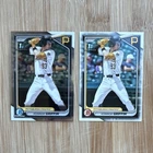 2024 Bowman Draft 1st Chrome Konnor Griffin & 1st Paper 2 Card Lot