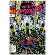 Web of Spider-Man #98 - 1985 series Marvel comics VF+ Full description below [w~