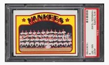 1972 ⚾ PSA-8 - #237  New York Yankees, Team Card, Photo Topps 