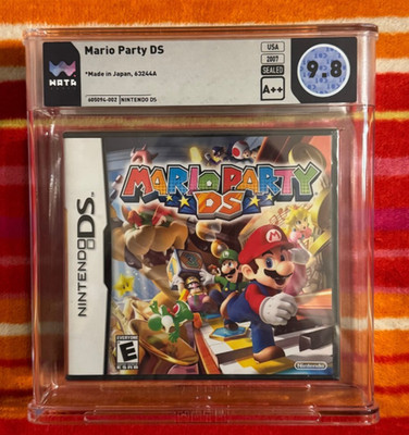 Mario Party DS - USA / First Print - WATA / PSA 9.8 A++