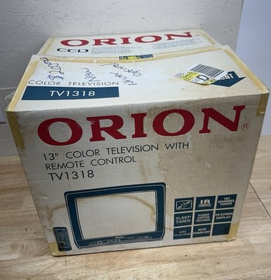 ORION 13'' Retro TV Console Television Monitor CRT Model TV1318 Open Box 