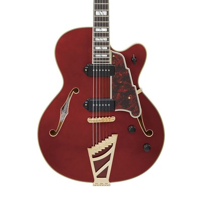 D'Angelico Electric Guitar Excel 59 Viola with case Duncan PU 9216