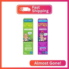 Boudreaux's Butt Paste 4oz Butt Barrier Ointment and 4oz Natural Aloe Diaper Ras