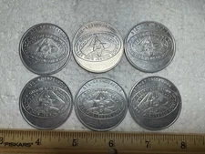 Lot Of 6 - NASA Space Shuttle STS-47 Souvenir Coins