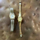 Vintage Seiko Women Watches Lot of 2 7N83-0011  Two Tone  & 1104-5030 Gold Tone