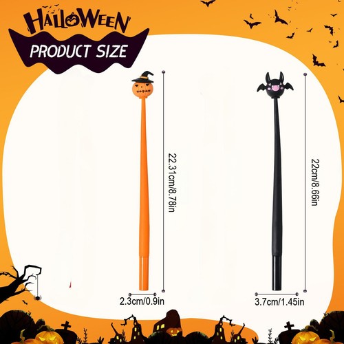 Halloween Pranking Shake Pen Ballpoint Pen - Pumpkin Bat Ghost 10 ml - Picture 2 of 33
