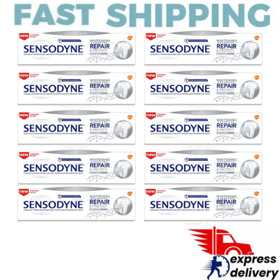 Sensodyne Advanced Repair & Protect Whitening  Toothpaste 10 x 75ml
