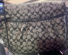 Coach Baby Diaper Bag Authentic. Pre-owned. I used it as a laptop bag.