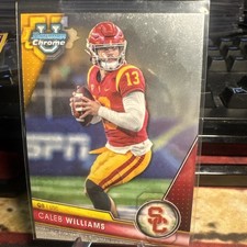 2023 Bowman Chrome U University Caleb Williams #1 USC